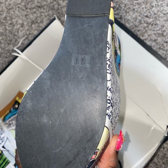 LIMITEDEDITION Jeffery Campbell x Black Milk Sz 11 - Picture 5 of 8